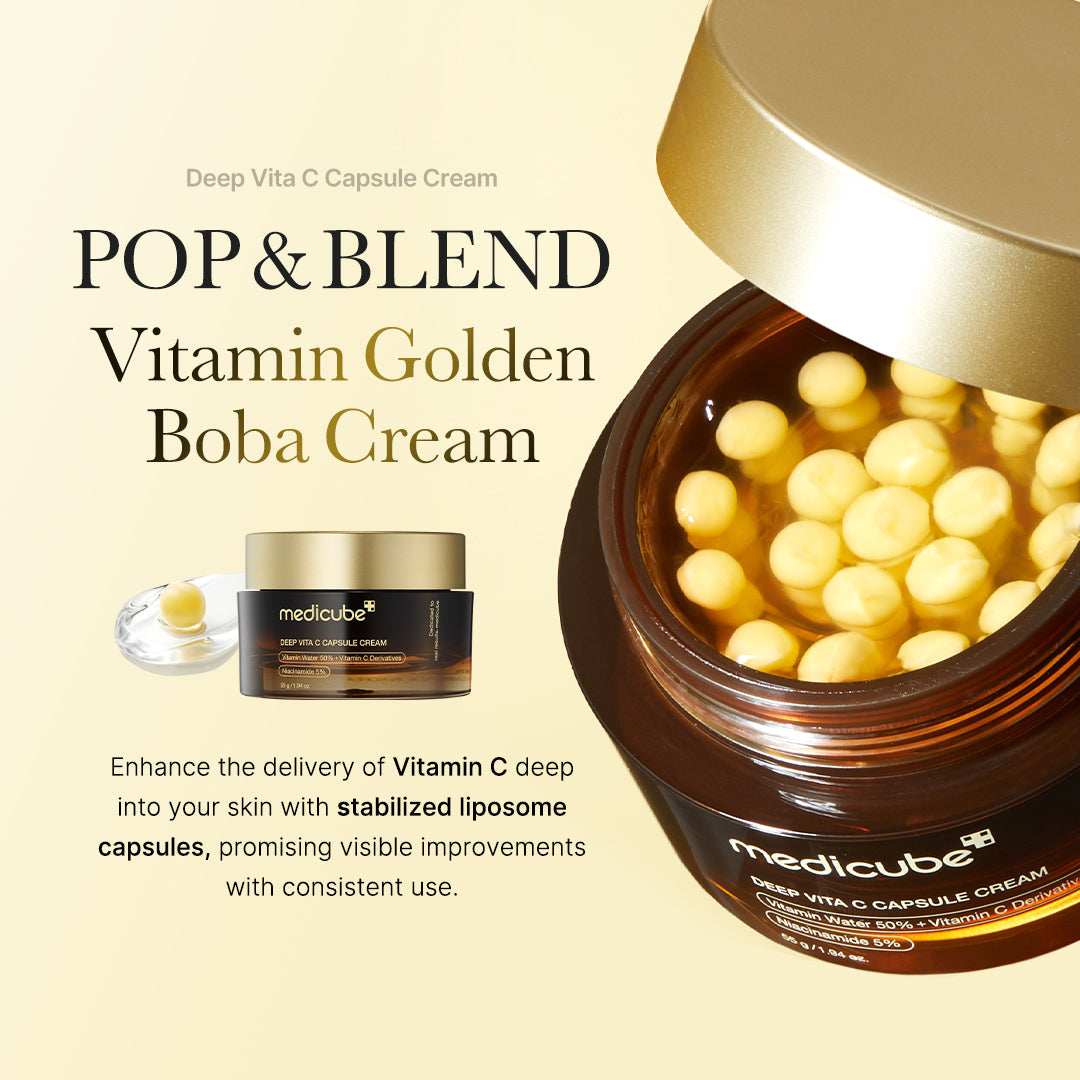 Final 3 Hours: 60% OFF-Deep Vita C Capsule Cream-📦High-tech from South Korea