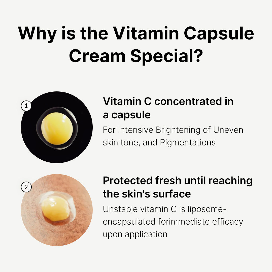 Final 3 Hours: 60% OFF-Deep Vita C Capsule Cream-📦High-tech from South Korea