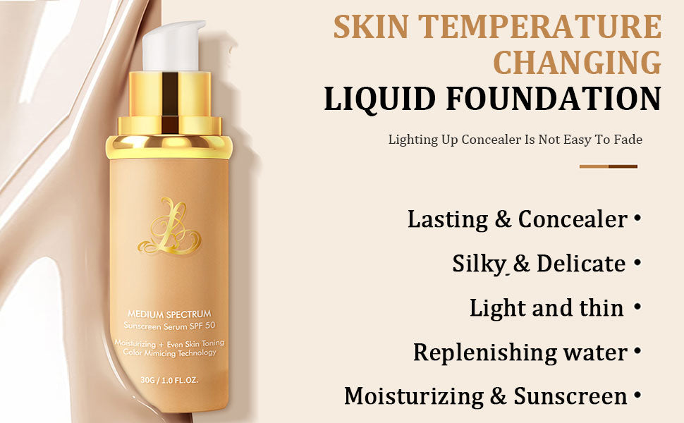 Final 3 Hours: 87% OFF๐ฅ 4 In 1 Color Changing Foundation