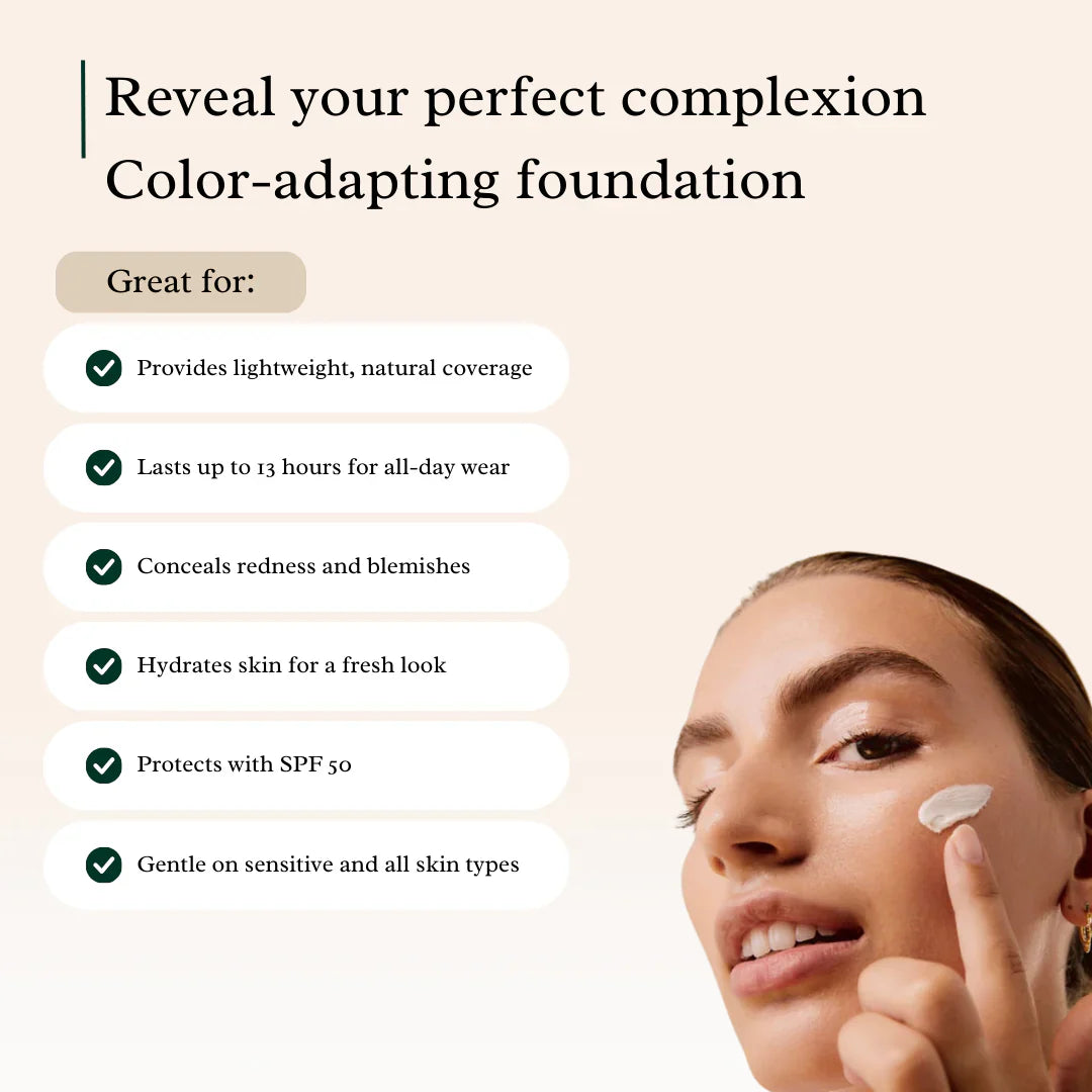 Final 3 Hours: 87% OFF๐ฅ 4 In 1 Color Changing Foundation