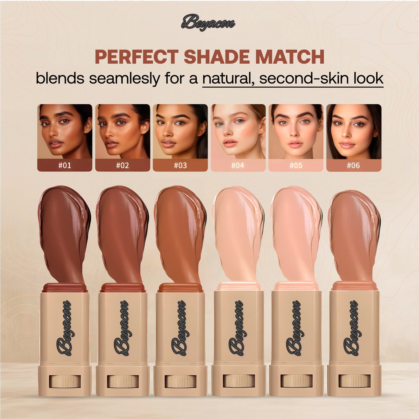 ⏰Last 3 hours - 60%🔥Beyacon® Serum Boosted Skin Tint Balm