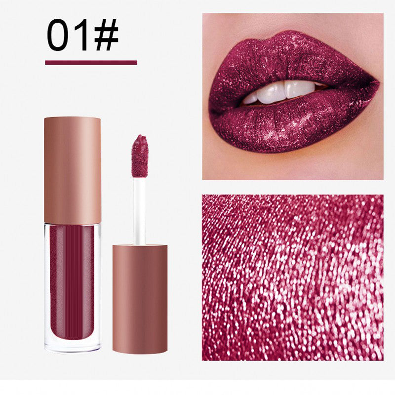 4 Colors Glitter Lipsticks Set