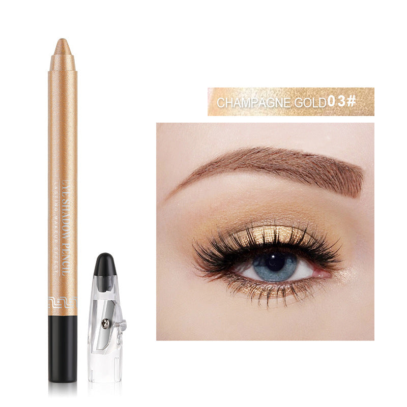 Pearlescent Eye Silkworm Stick Highlight  Eyeliner Pencil