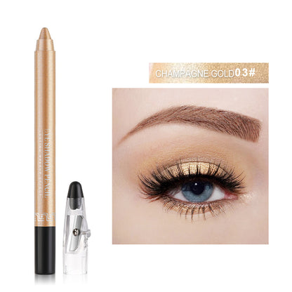 Pearlescent Eye Silkworm Stick Highlight  Eyeliner Pencil