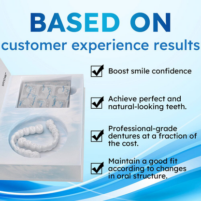 Official Store | DIYSTARS™ Moldable Dentures🧑🏽‍⚕️Obtain American Dental Association (ADA) Certification ✅