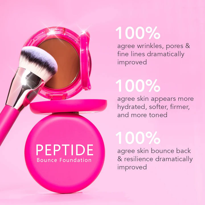 Final 3 Hours: 60% OFF🔥  Peptide Bounce Foundation
