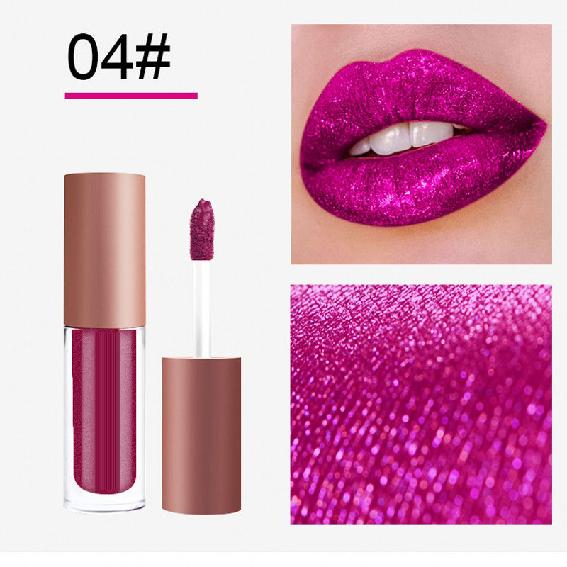 4 Colors Glitter Lipsticks Set