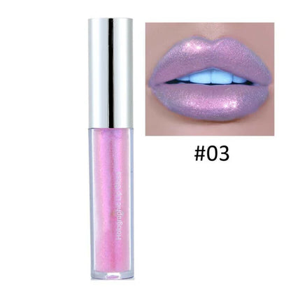 6 Colors Glitter Liquid Lip Gloss Mermaid Lip Gloss