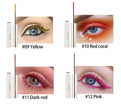 Colorful Eyelash Mascara Waterproof Eye Lashes Extension
