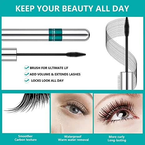 49% OFFe??£¤2 in 1 Curl Long Lasting Waterproof Mascara