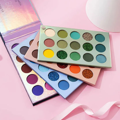 60 Colors Eyeshadow Palette, 4 in 1 Makeup Palette Set