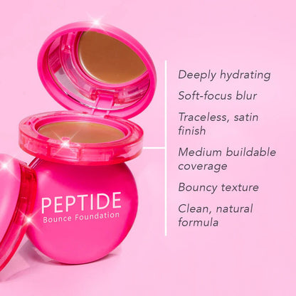 Final 3 Hours: 60% OFF🔥  Peptide Bounce Foundation