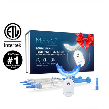 ✨MySmile Pro Teeth Whitening Kit with 28x LED Light 22% Carbamide Peroxide Oral Care