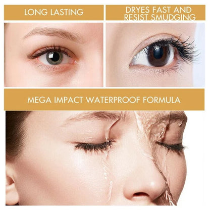 49% OFFe??£¤2 in 1 Curl Long Lasting Waterproof Mascara
