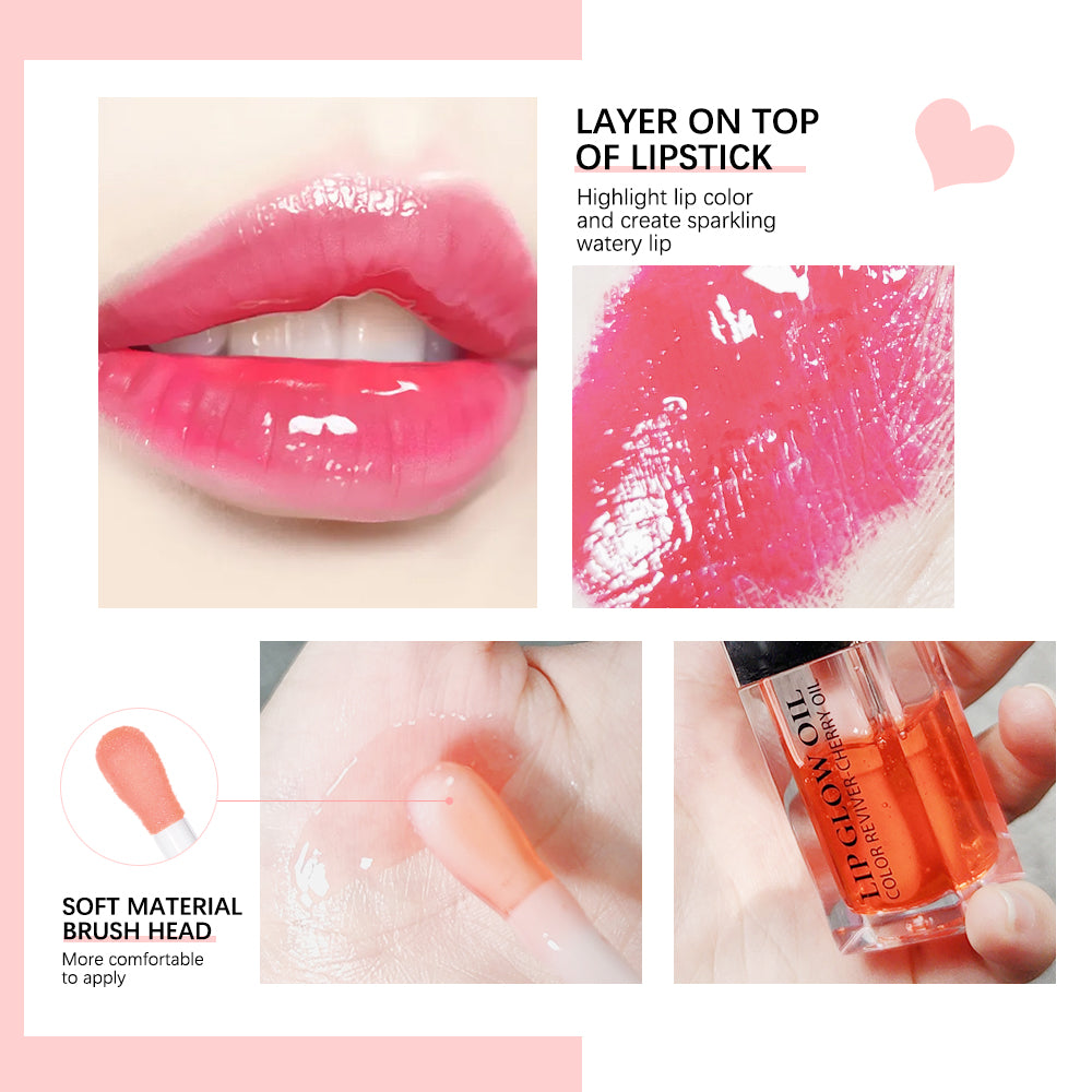 Crystal Jelly Moisturizing Lip Oil Plumping Lip Gloss Makeup Sexy Plump
