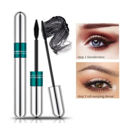 49% OFFe??£¤2 in 1 Curl Long Lasting Waterproof Mascara