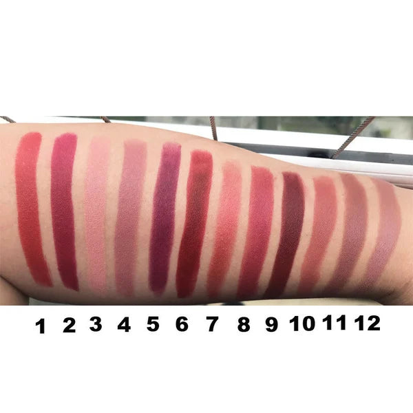 2 IN 1 Waterproof Matte Lipstick Pencil Lip Liner