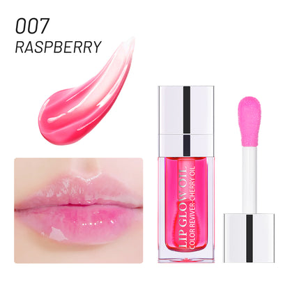 Crystal Jelly Moisturizing Lip Oil Plumping Lip Gloss Makeup Sexy Plump