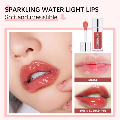 Crystal Jelly Moisturizing Lip Oil Plumping Lip Gloss Makeup Sexy Plump