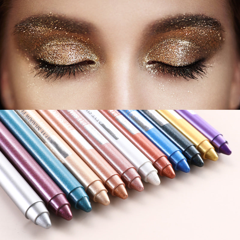 Pearlescent Eye Silkworm Stick Highlight  Eyeliner Pencil