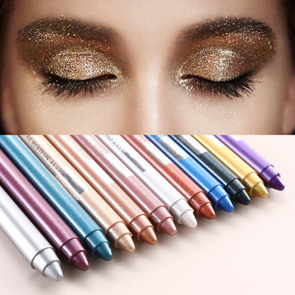 Pearlescent Eye Silkworm Stick Highlight  Eyeliner Pencil