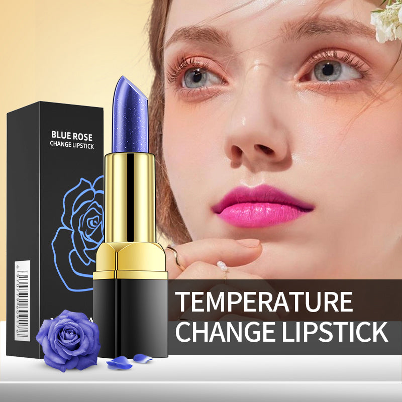 Blue Rose Lip Temperature Color Changing Natural Long Lasting Waterproof Lipstick