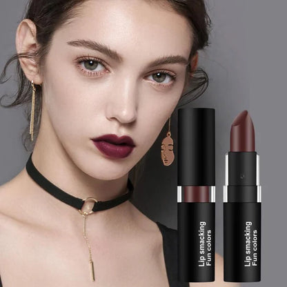 12 Colors Matte Lipstick Lip Gloss Cosmetic For Makeup Long Lasting Moisture Make Up Waterproof Lipstick Lips