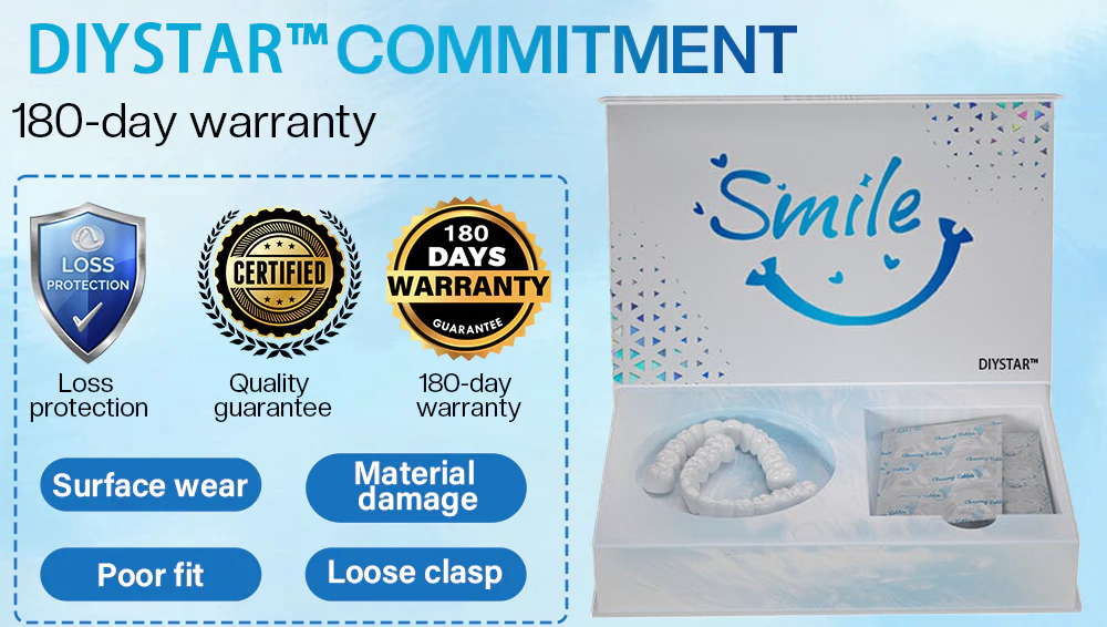 Official Store | DIYSTARS™ Moldable Dentures🧑🏽‍⚕️Obtain American Dental Association (ADA) Certification ✅