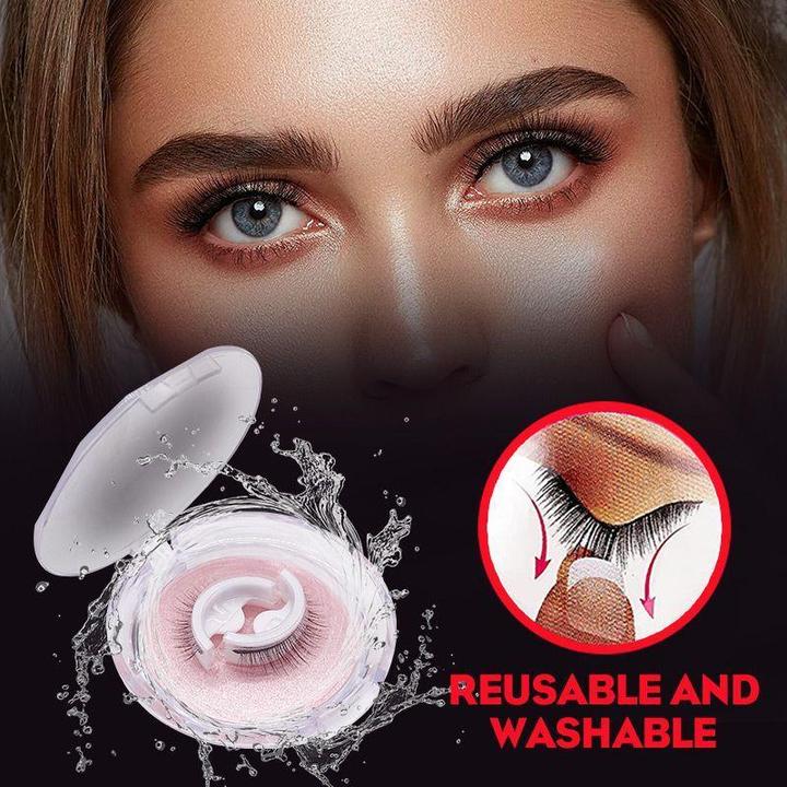 e???2023 HOT SALESe???-Reusable Adhesive Eyelashes
