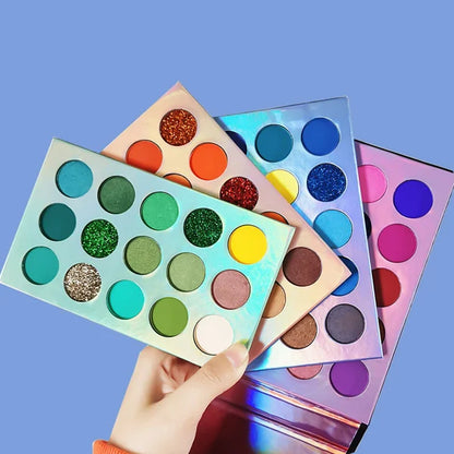 60 Colors Eyeshadow Palette, 4 in 1 Makeup Palette Set