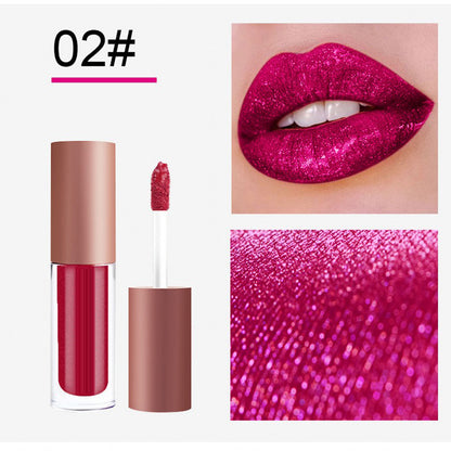 4 Colors Glitter Lipsticks Set