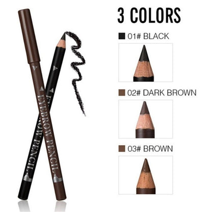 12 Pcs/Set Waterproof Eye Brow Pencil Precise Brow Definer