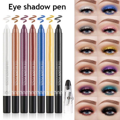 Pearlescent Eye Silkworm Stick Highlight  Eyeliner Pencil