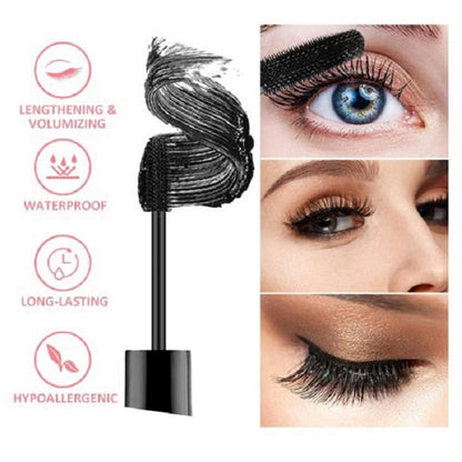 e???Buy One Get One Freee???4D Lengthening Curling Color Mascara