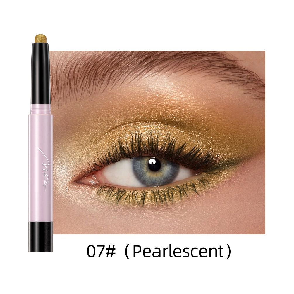 Pearlescent Eyeshadow Pen Lasting Waterproof Shiny Pigment Cosmetics