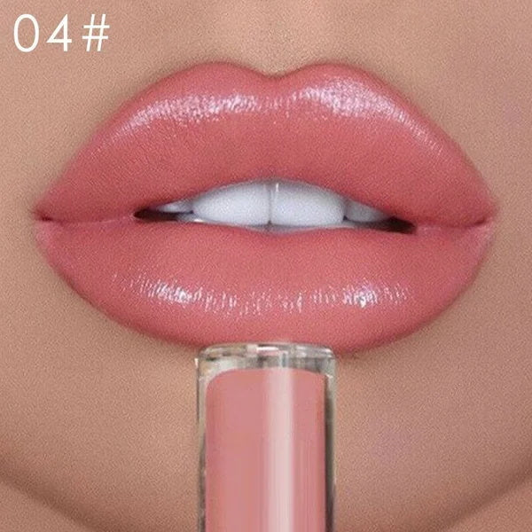 12 Colors Creamy Nude Pink Creme Long Lasting Liquid Lipsticka?¡§