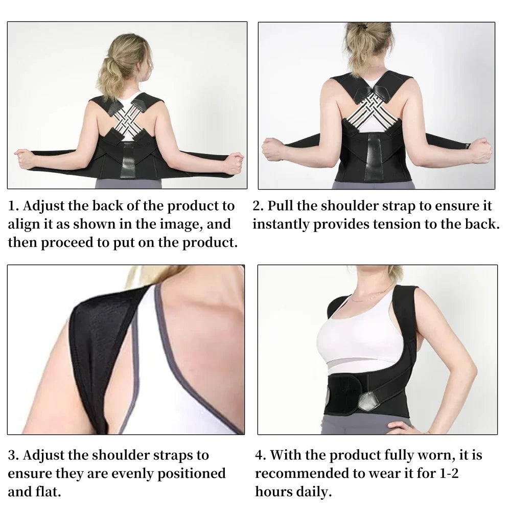 Best SitUp Posture Corrector for Back Pain Relief & Spine Support