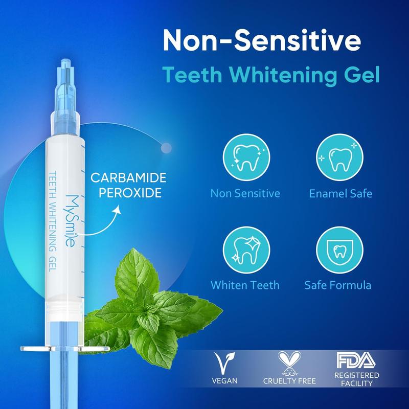 ✨MySmile Pro Teeth Whitening Kit with 28x LED Light 22% Carbamide Peroxide Oral Care
