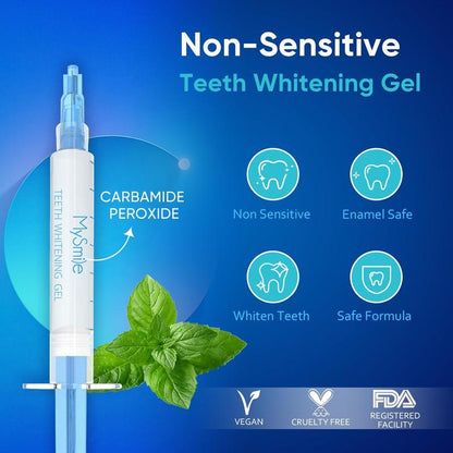 ✨MySmile Pro Teeth Whitening Kit with 28x LED Light 22% Carbamide Peroxide Oral Care
